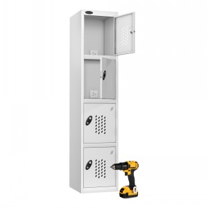 Probe Power Tool Charging Locker 4 Compartment